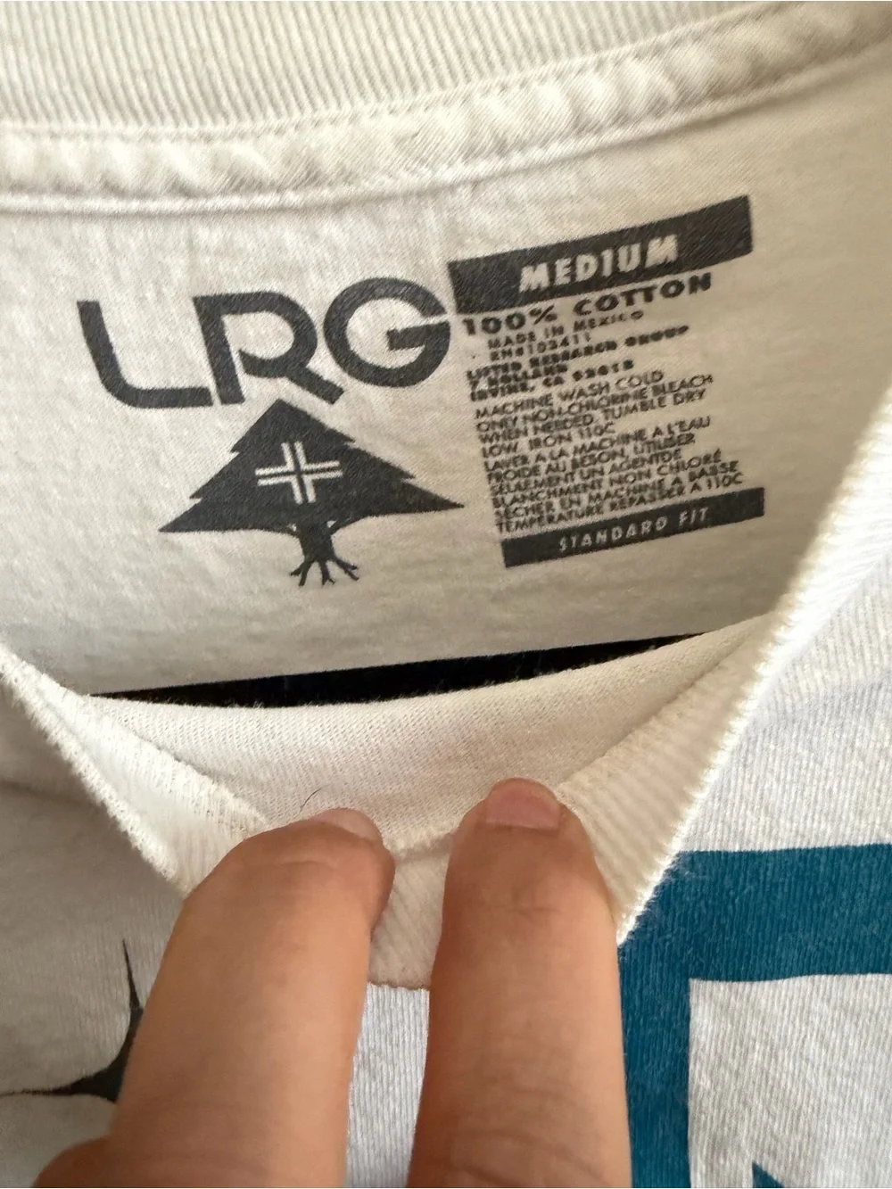 Lrg white short